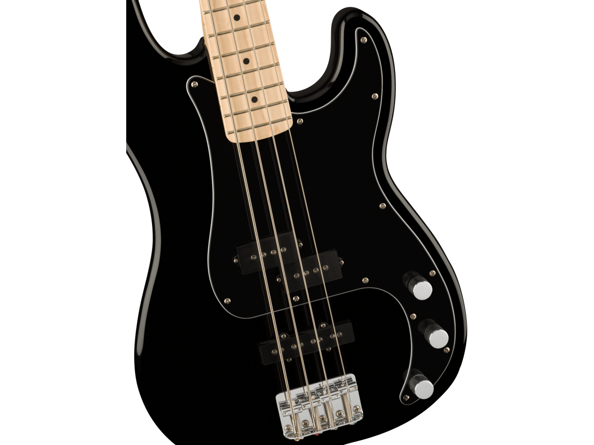 Squier By Fender Affinity Precision Bass Mn Pj Bk Black Bimotordj